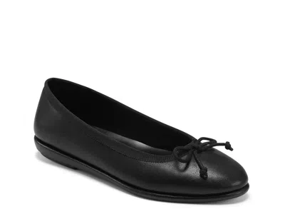 Aerosoles Wide Width Homebet Ballet Flat In Black