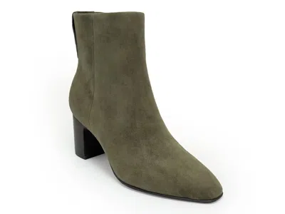 Aerosoles Wide Width Magnus Bootie In Green