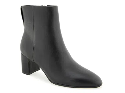 Aerosoles Wide Width Mari Bootie In Black