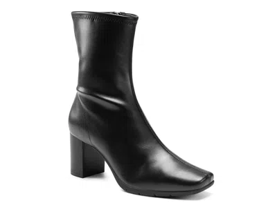 Aerosoles Wide Width Miley Bootie In Black