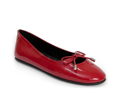 Aerosoles Wide Width Perle Ballet Flat In Red