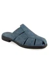 Aerosoles 4ever Fisherman Mule Sandal In Denim Fabric