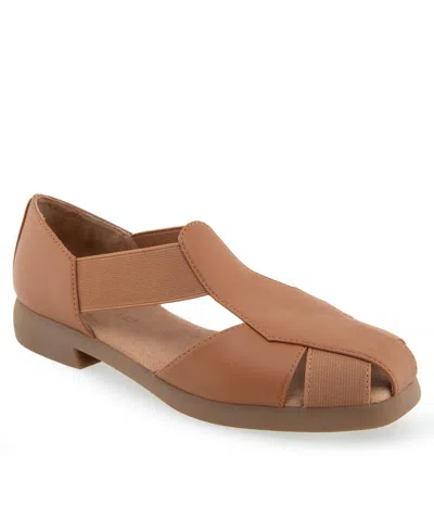 Aerosoles Women's 4give Closed Toe Sandals In Tan