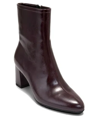 Aerosoles Women's Baylor Dress Bootie In Fig Glazed Polyurethane