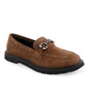 Aerosoles Women's Beckett Loafer Flats In Brown Tobacco