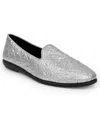 Aerosoles Women's Betunia Casual Flat In Silver