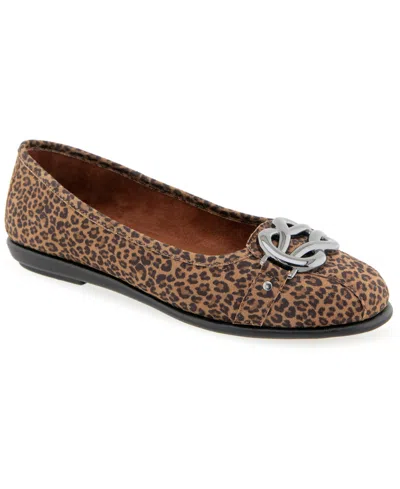Aerosoles Women's Big Bet Casual Flat In Brown