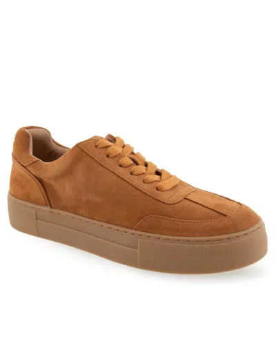 Aerosoles Women's Bramston Casual Sneakers In Tan Suede