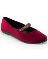 Aerosoles Women's Brisa Round Toe Ballet Flats In Burgundy