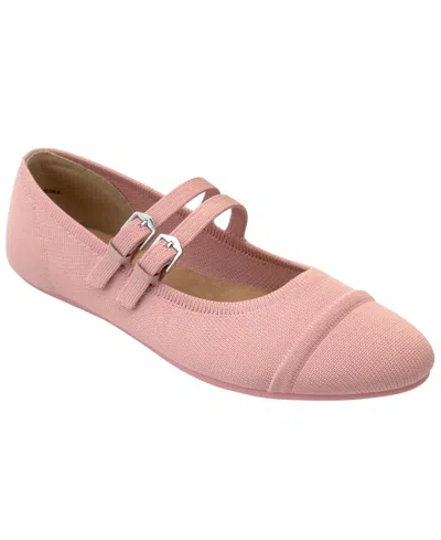 Aerosoles Women's Britt Mary Jane Almond Toe Flats In Pink