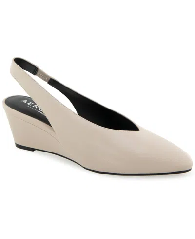 Aerosoles Women's Carmenza Slingback Pump In White