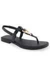 Aerosoles Women's Carmine Sandals In Black Pu