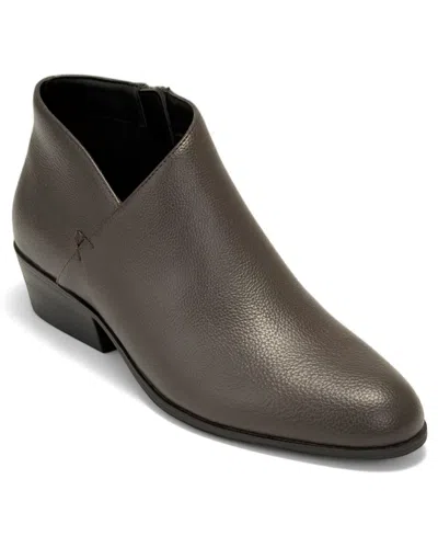 Aerosoles Women's Cayu Bootie In Java Faux Leather