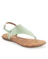 Aerosoles Conclusion Slingback Sandal In Gleam Patent Polyurethane