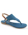 Aerosoles Conclusion Slingback Sandal In Medium Blue Denim