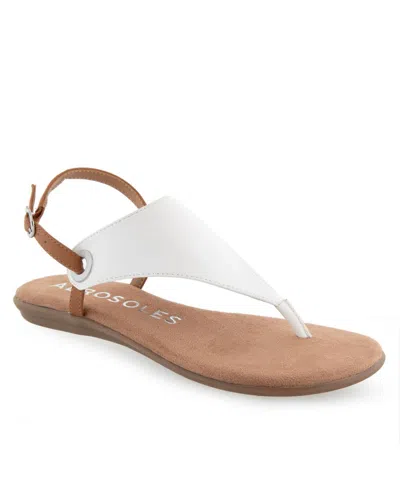 Aerosoles Conclusion Slingback Sandal In White