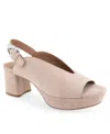 Aerosoles Cornelia Slingback Platform Sandal In Cipria Suede