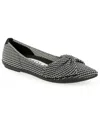 Aerosoles Women's Davita Knit Flat In Gray