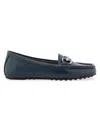 Aerosoles Women's Day Drive Faux Leather Loafers In Navy