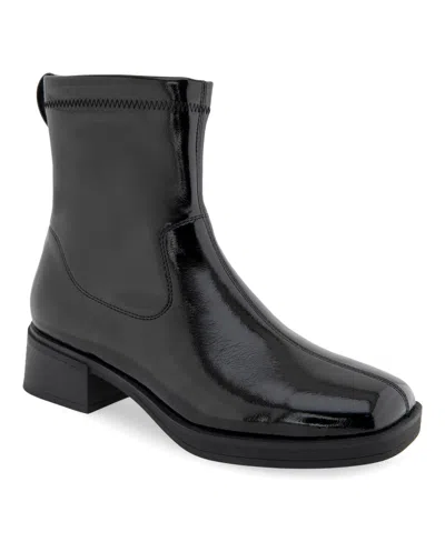 AEROSOLES AEROSOLES DAZZY SQUARE TOE BOOT 