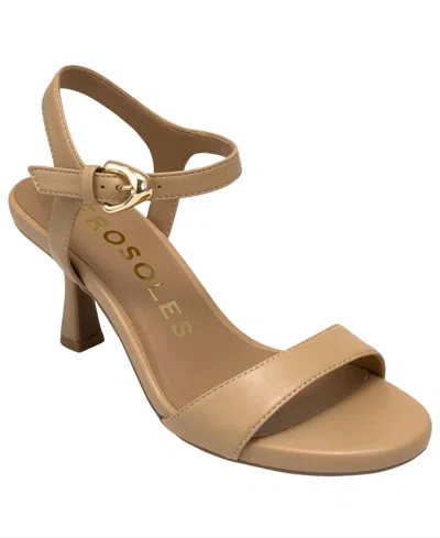 Aerosoles Women's Divia Open Toe Dress Sandals In Brown
