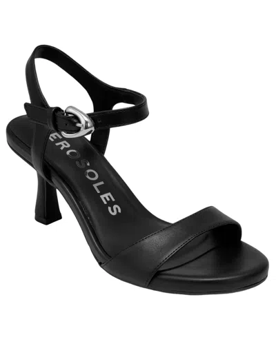Aerosoles Women's Divia Open Toe Dress Sandals In Black