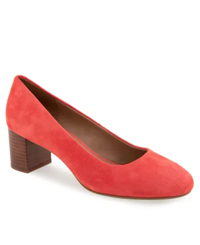 AEROSOLES WOMEN'S EBEL ROUND TOE PUMP HEELS