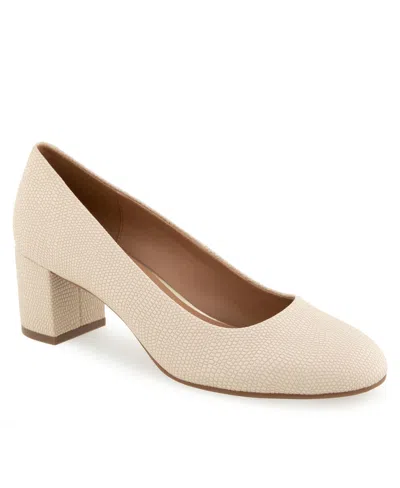 AEROSOLES WOMEN'S EBEL ROUND TOE PUMP HEELS