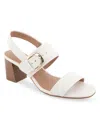 Aerosoles Ellazia Slingback Sandal In Eggnog Polyurethane Leather