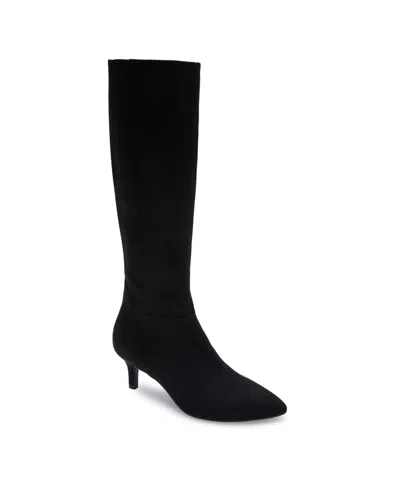 Aerosoles Women's Epic Kitten Heel Tall Boots In Black