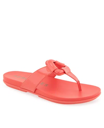 Aerosoles Women's Fallon Round Toe Thong Sandals