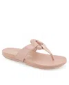 Aerosoles Fallon Harness Sandal In Cipria Patent Faux Leather