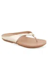 Aerosoles Fisher Sandal In Gold Metallic Textured Faux Leather