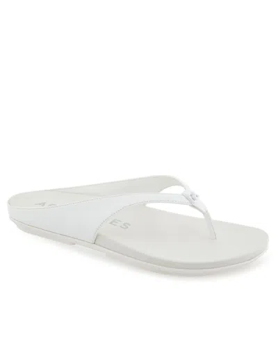 AEROSOLES WOMEN'S FISHER ROUND TOE THONG SANDALS