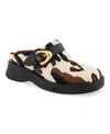 Aerosoles Fox Convertible Clog In Cow Print Haircalf