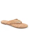 Aerosoles Galen Flip Flop In Cork Combo