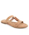 Aerosoles Geraldine Chain Slide Sandal In Cork Combo