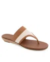 Aerosoles Women's Gesa Round Toe Thong Sandals
