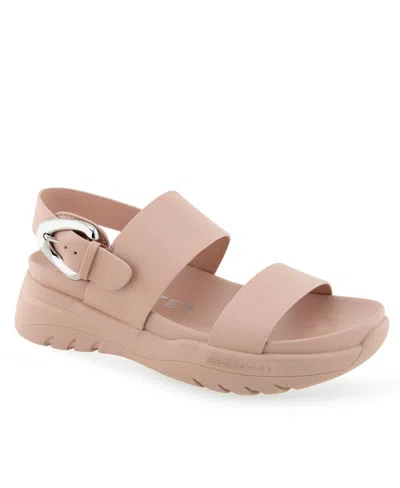AEROSOLES WOMEN'S HARI SLIP-ON FLATFORM SANDALS