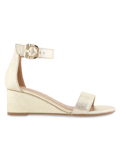 AEROSOLES WOMEN'S HERITAGE WILLIS WEDGE SANDALS 