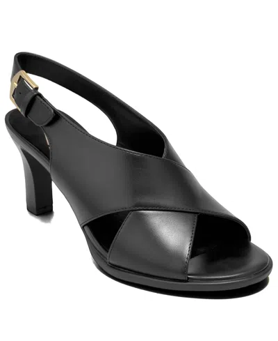 Aerosoles Women's Hollis Slingback Heeled Sandals In Black