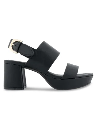 Aerosoles Women's Icon Camilia Block Heel Platform Sandals In Black