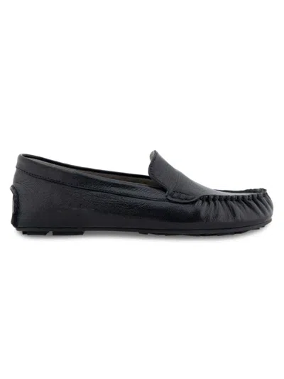 Aerosoles Women's Icon Coby Faux Leather Mocassin Loafers In Black