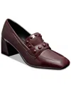 Aerosoles Izell Square Toe Pump In Burgundy