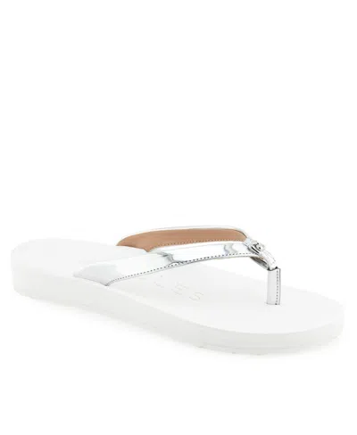 AEROSOLES WOMEN'S JACE ROUND TOE THONG SANDALS