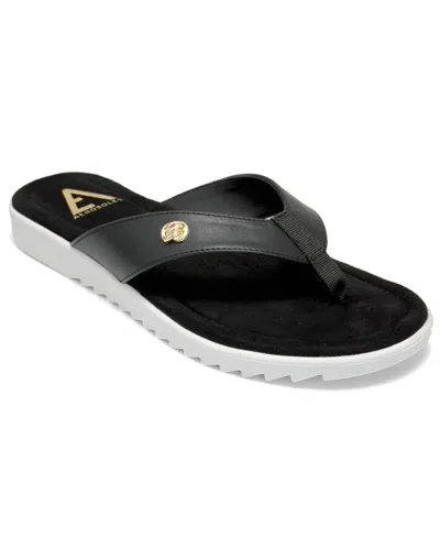 Aerosoles Women's Jordyn Slip-on Flip Flop Sandals In Black
