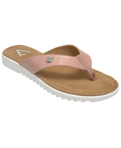 Aerosoles Women's Jordyn Slip-on Flip Flop Sandals In Pink