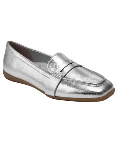 Aerosoles Women's Kody Slip-on Loafers In Silver