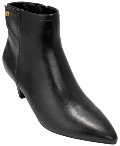 Aerosoles Women's Laurie Kitten-heel Pointed-toe Dress Booties In Black