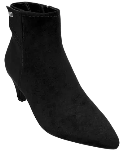 Aerosoles Women's Laurie Kitten-heel Pointed-toe Dress Booties In Black
